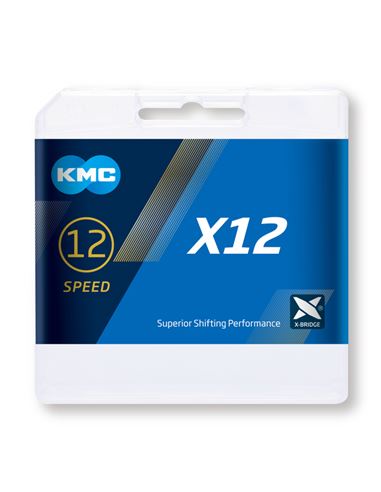 CADENA KMC X12 ORO 126P 12V SRAM Y SHIMANO