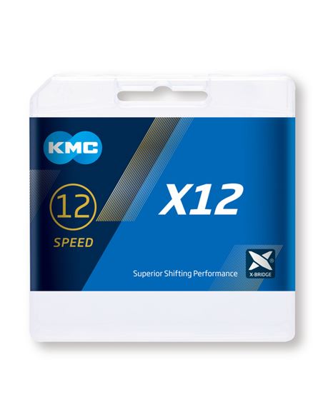 CADENA KMC X12 ORO 126P 12V SRAM Y SHIMANO