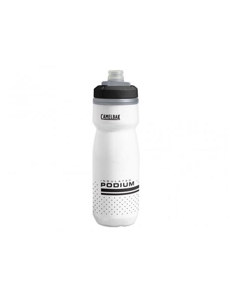 BIDÓN CAMELBAK PODIUM CHILL WHITE/BLACK 0.7L