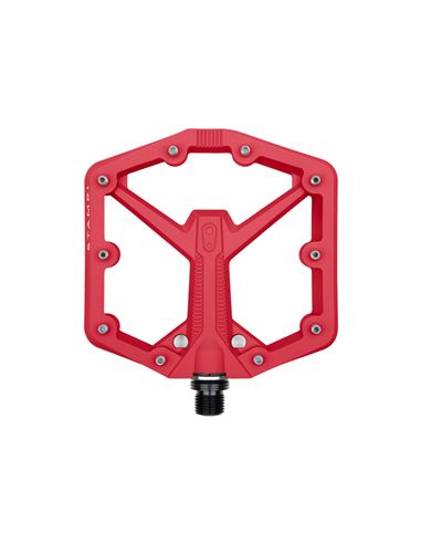 PEDALES CRANK BROTHERS STAMP 1 LARGE ROJO