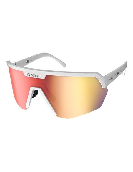 GAFAS SCOTT SPORT SHIELD WHITE MATT RED