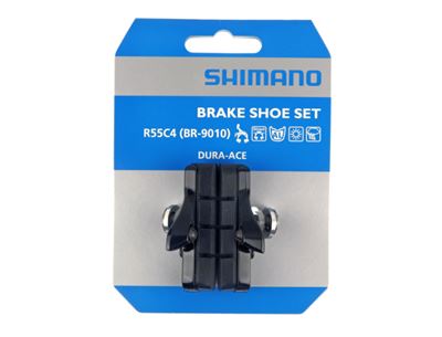 ZAPATAS+PORTAPATIN SHIMANO R55C4 BLISTER 2 UNIDADES