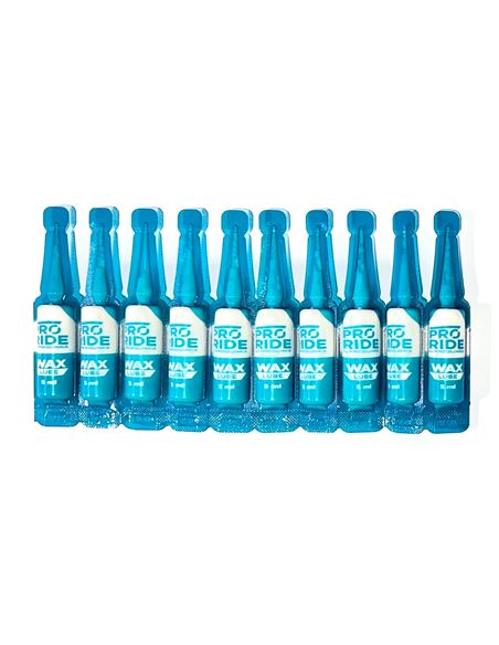 PRORIDE WAX LUBE MONODOSIS 10 UDS. PRORIDE WAX LUBE MONODOSIS 10 UDS.