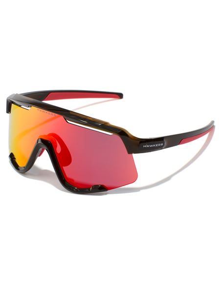 GAFAS HAWKERS POWER  MARRON TRANSP.BRILLO - ROJO RUBI