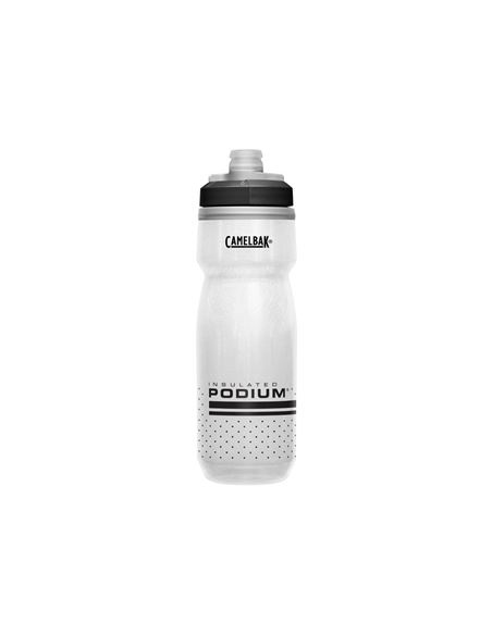 BIDÓN CAMELBAK PODIUM CHILL BLANCO NEGRO 0.6L