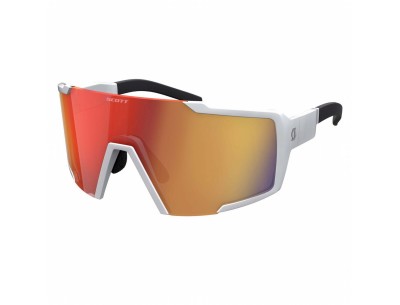 GAFAS SCOTT SHIELD COMPACT WHITE MATT RED CHROME