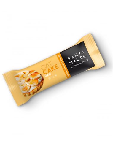 SANTA MADRE OATCAKE BAR PLÁTANO Y CARAMELO SALADO