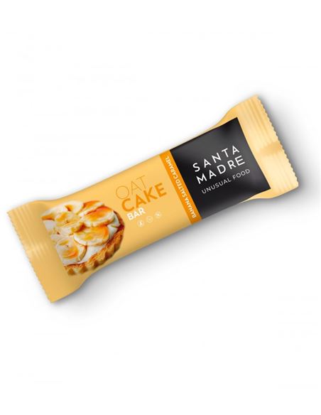 SANTA MADRE OATCAKE BAR PLÁTANO Y CARAMELO SALADO