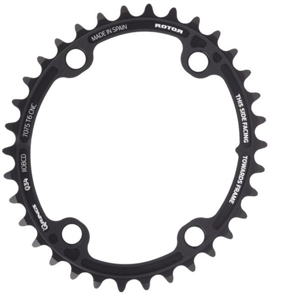 PLATO ROTOR Q RINGS BCD110X4 Q36D (52) INNER BLACK