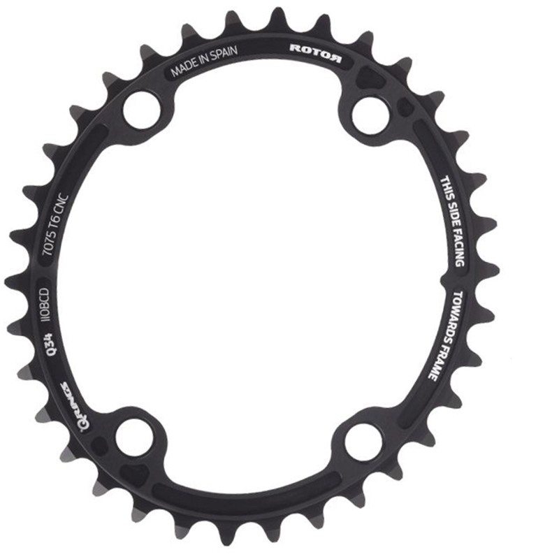 PLATO ROTOR Q RINGS BCD110X4 Q36D (52) INNER BLACK