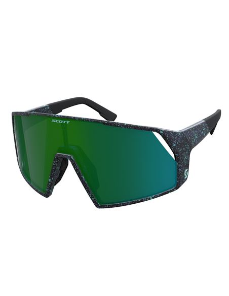 GAFAS SCOTT PRO SHIELD TERRAZZO BLACK GREEN CHROME