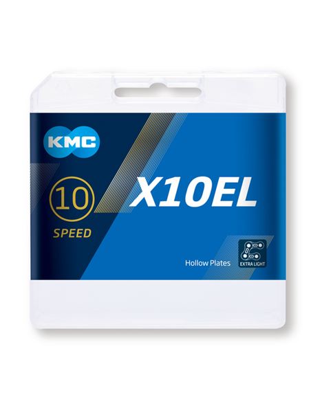 CADENA KMC X10 EL PLATA 114 PASOS 10V