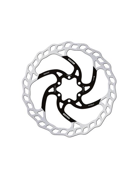 DISCO DE FRENO GALFER WAVE 6 TORNILLOS MTB 180X1.8MM