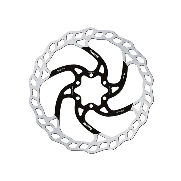 DISCO DE FRENO GALFER WAVE 6 TORNILLOS MTB 180X2MM E-BIKE